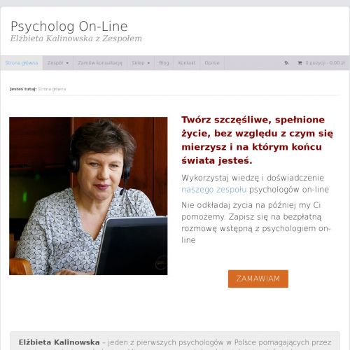 Psycholog online dla dorosłych