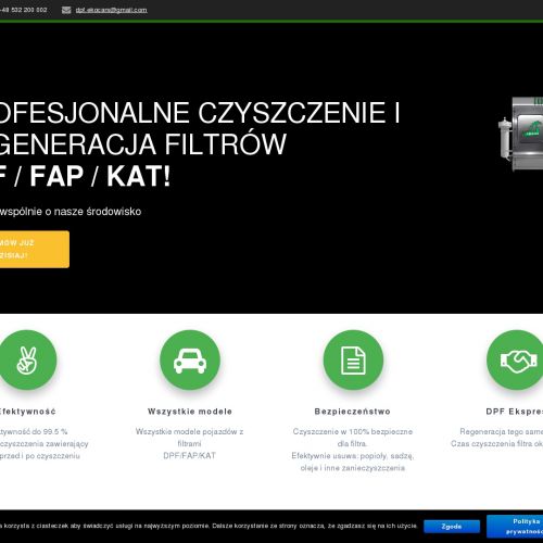 Czyszczenie dpf Myślenice