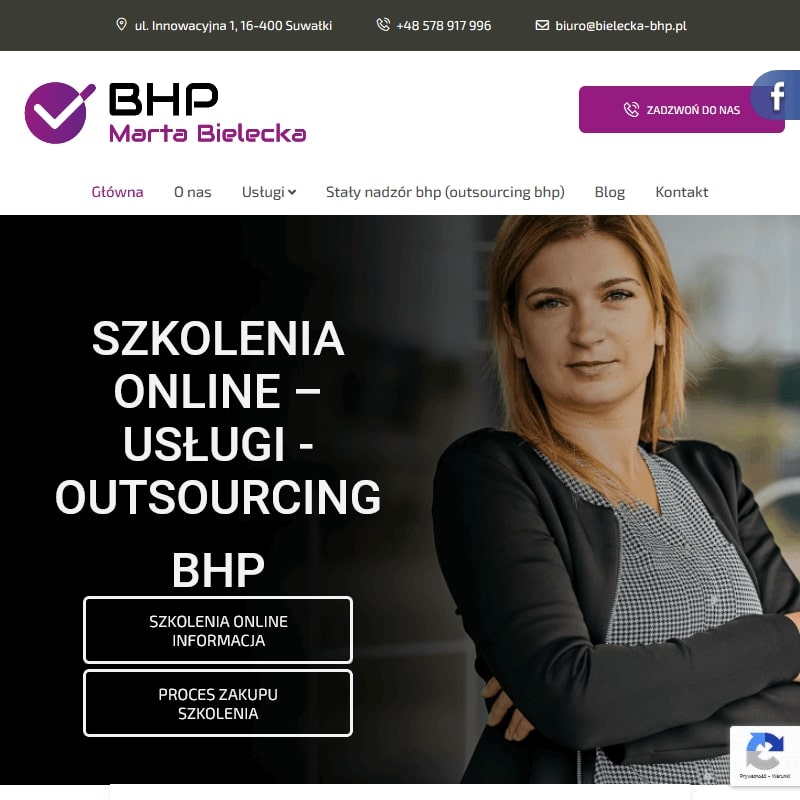 Obsługa firm bhp Suwałki