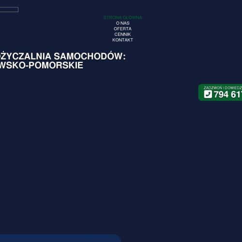 Lotnisko wynajem samochodów - Bydgoszcz