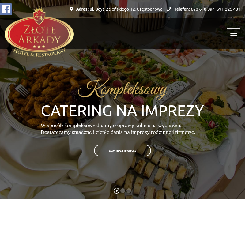 Radomsko - catering na wigilię