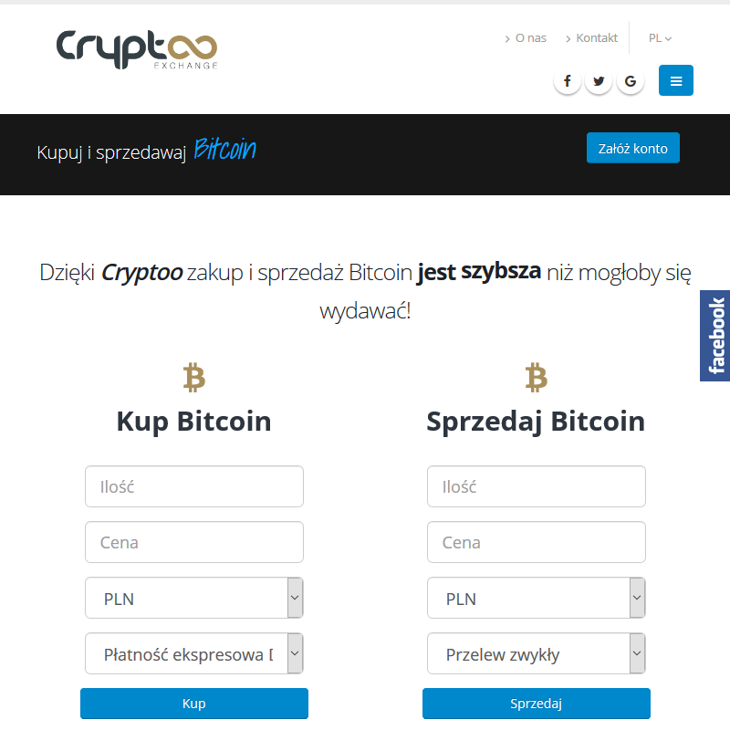 Sprzedaż bitcoin