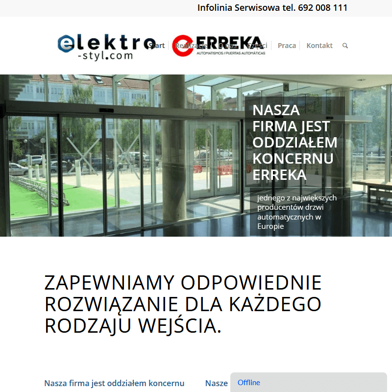 Serwis drzwi erreka - Warszawa