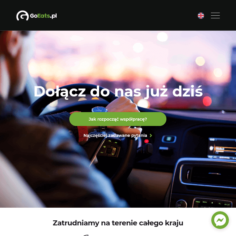 Gdynia - uber eats jak dolaczyc