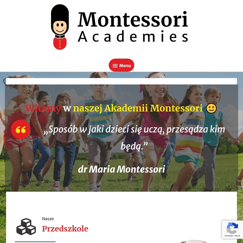 Prywatne przedszkole montessori w łomiankach w Warszawie