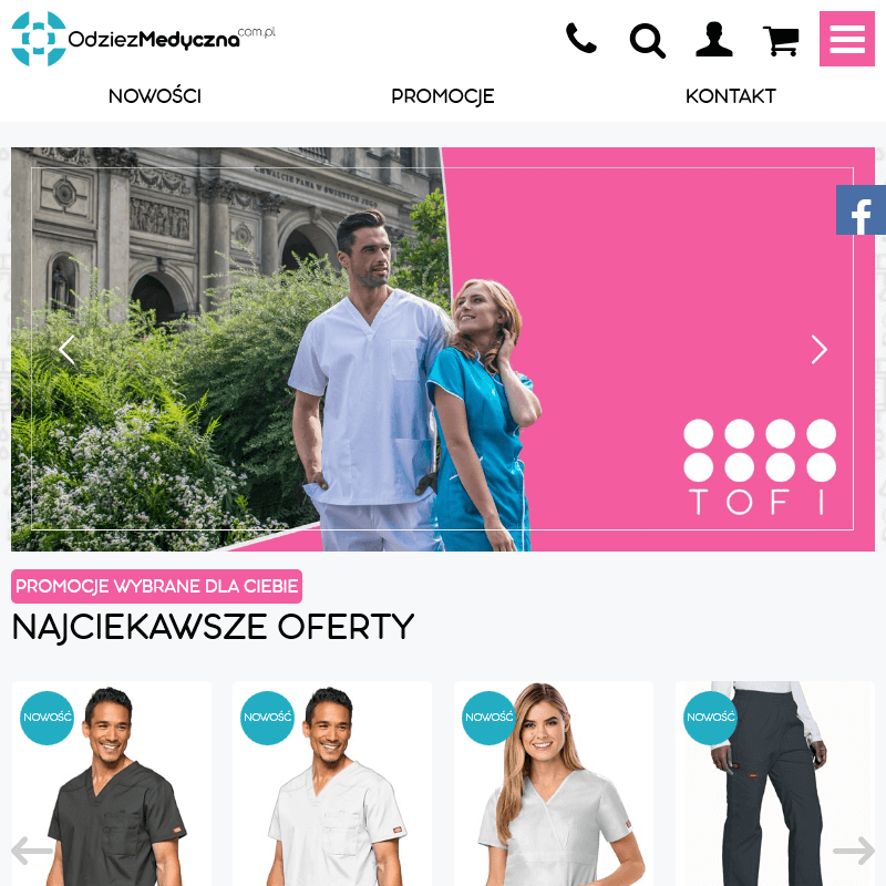 Fartuchy pielęgniarskie