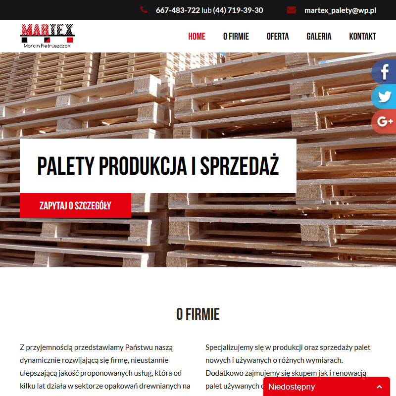 Sprzedaż palet łódź