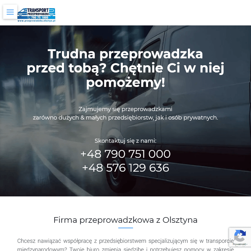 Transport międzynarodowy w Olsztynku