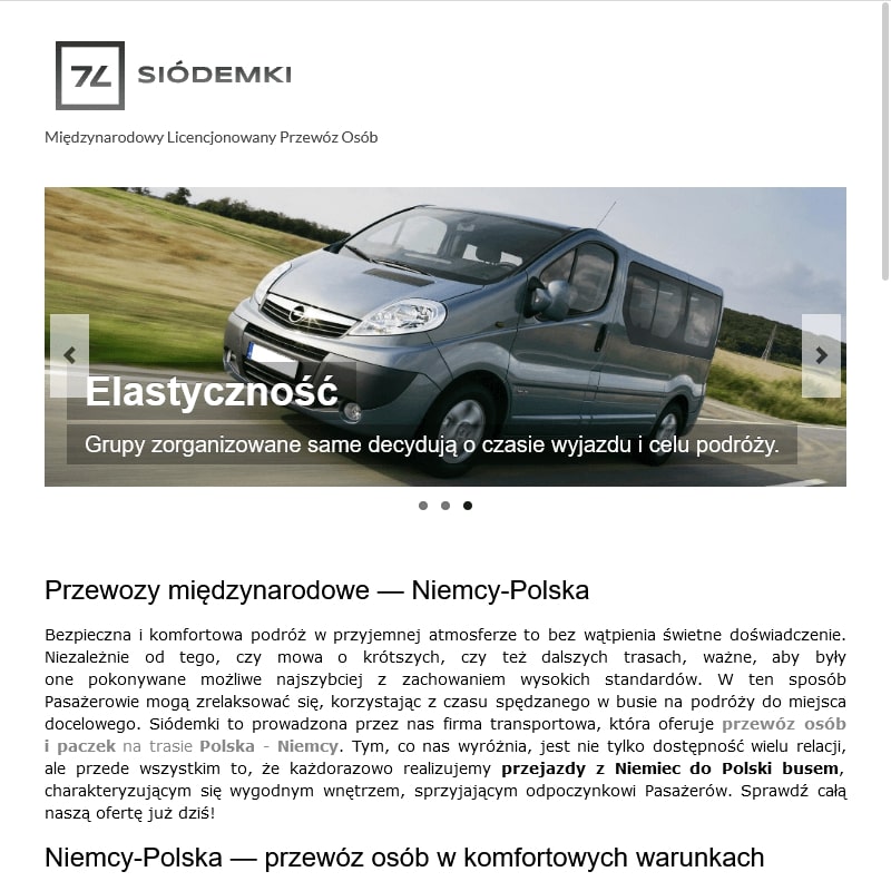 Przewozy polska niemcy busy