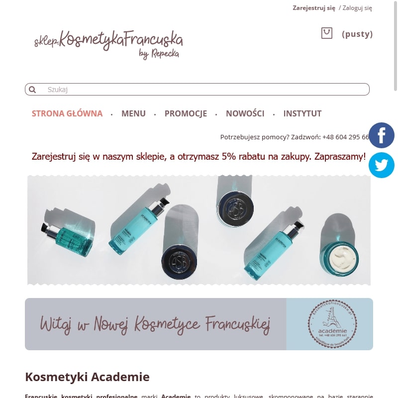 Academie krem pod oczy